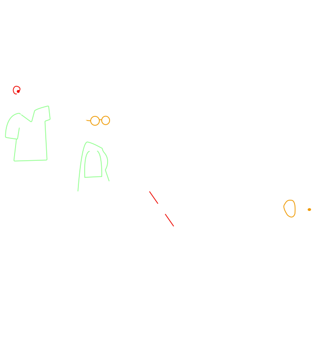 An illustration of three visitors: one in a wheelchair, another greeting in sign language, and the third with a guide dog and a white cane